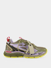 Off-White Brown and Lavender Be Right Back Sneakers