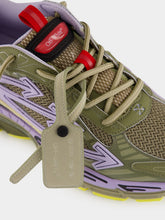 Off-White Brown and Lavender Be Right Back Sneakers