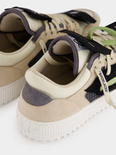 Off-White Dark Grey and Oat Low Top 3.0 Sneakers