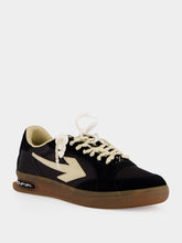 Off-White Black and Beige End Of Play Sneakers