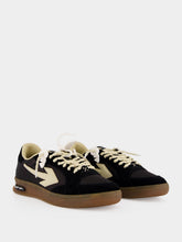 Off-White Black and Beige End Of Play Sneakers