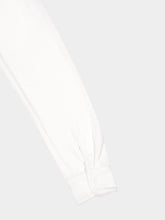 Majestic Filatures White Organic Cotton Linen Long-Sleeved Shirt