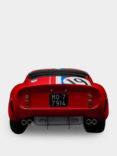 Amalgam Ferrari 1962 Le Mans Class Winner Race Weathered