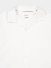 Brunello Cucinelli White Cotton Short-Sleeve Shirt
