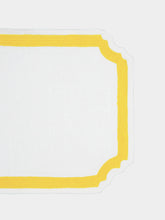 Casa Lopez Majorque Yellow placemat