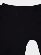 Tom Ford Black Off-Shoulder Wool-Silk Top
