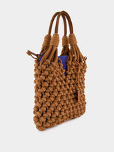 Paula Marble Surf the Web Macramé Purse