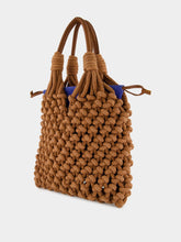 Paula Marble Surf the Web Macramé Purse