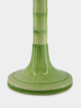 Les Ottomans Art de la Table Grand Green Candle Holder