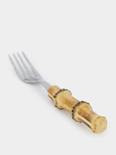 Jean Dubost Natural bamboo dessert fork