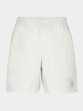 Brunello Cucinelli White Nylon Bermuda Shorts with Logo
