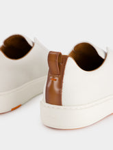 White Leather Slip-On Sneakers | PDP - Fashion Clinic