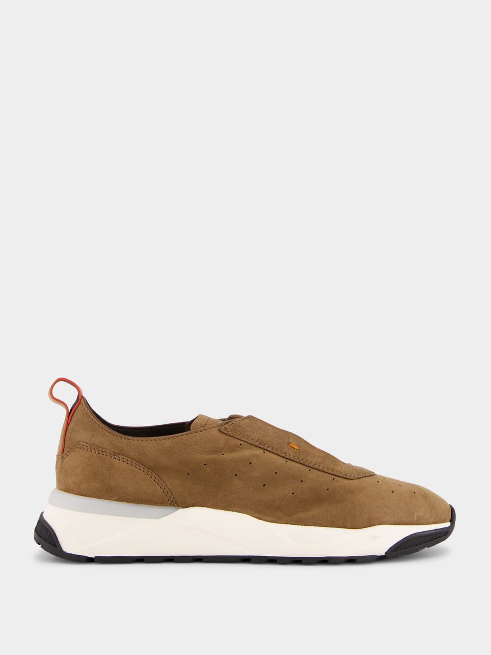 Dark Brown Suede Sneakers