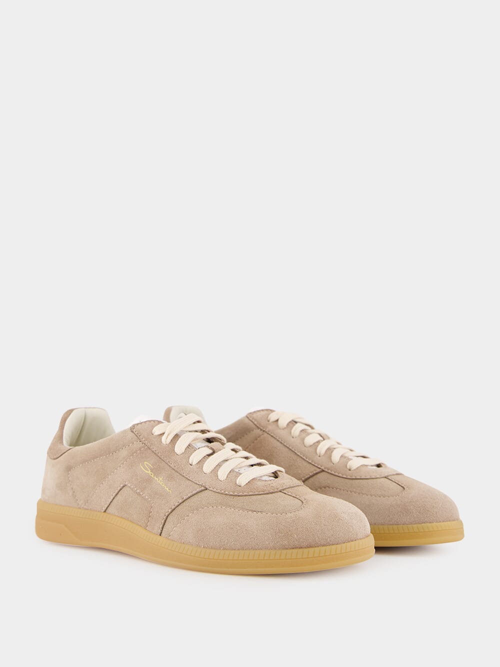 Beige Suede DBS Olympic Sneakers