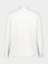 Brunello Cucinelli White Cotton Long-Sleeved Shirt