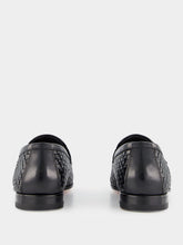 Santoni Gwendal Woven Loafers