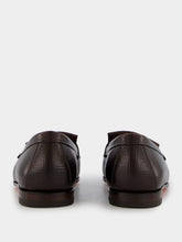 Santoni Tassel Detail Leather Loafers
