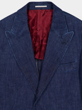 Brunello Cucinelli Medium Denim Deconstructed Blazer