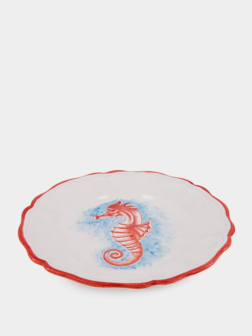 La Menagerie D'ete Seahorse Dinner plate