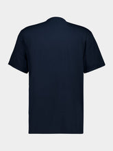 James Perse French Navy Luxe Lotus Cotton T-Shirt