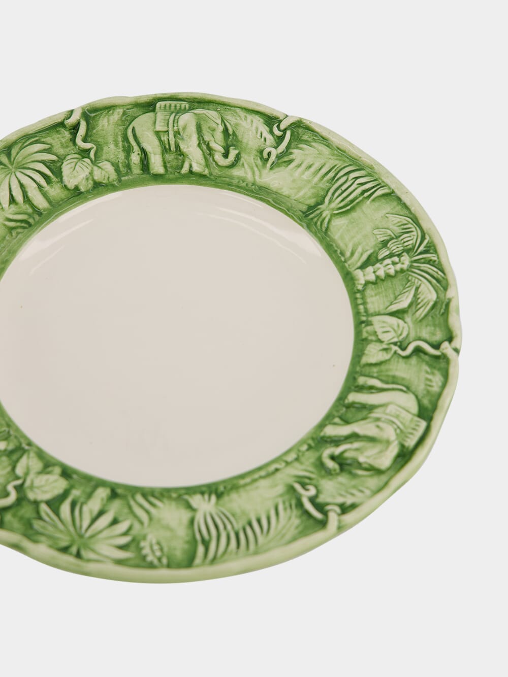 Handpainted Jungle Dinner Plate