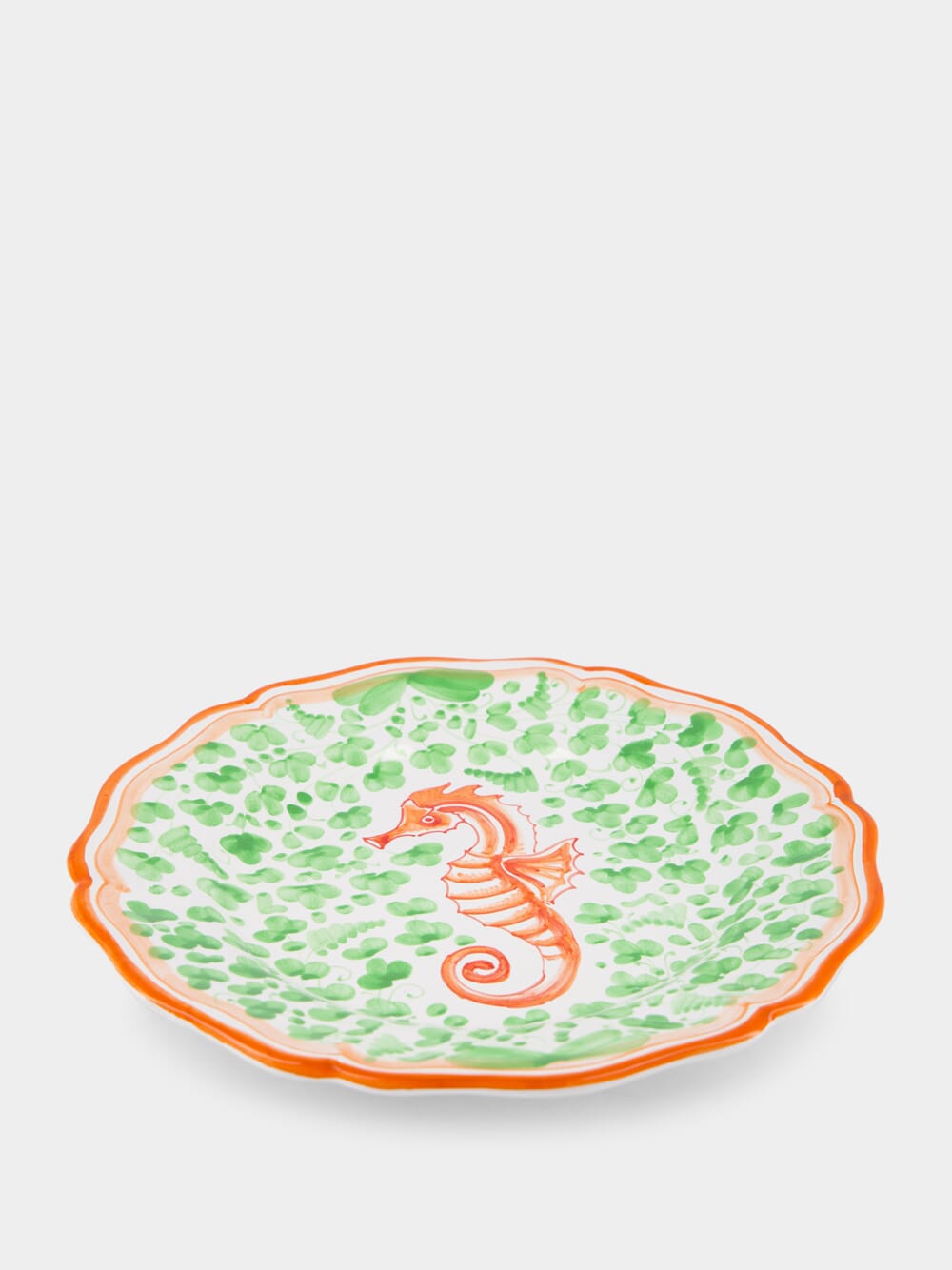 La Menagerie D'ete Seahorse Dinner Plate