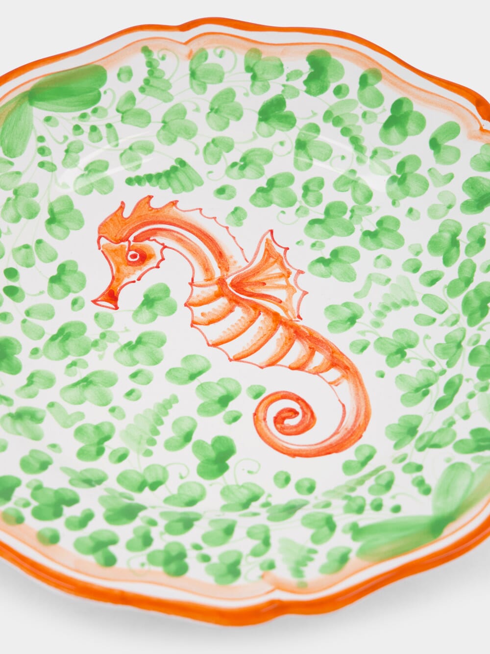 La Menagerie D'ete Seahorse Dinner Plate