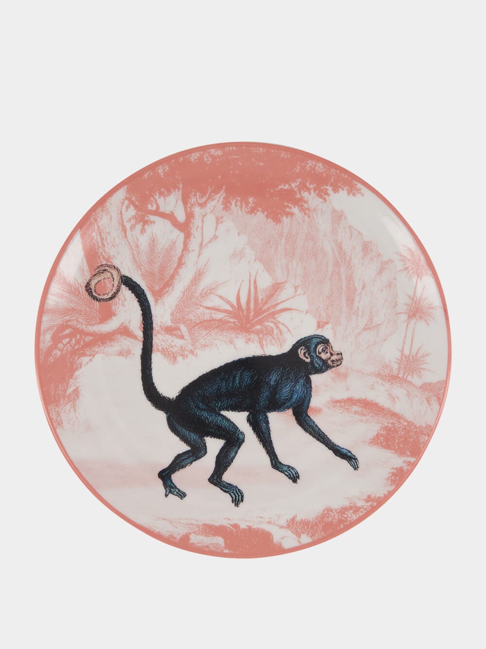 La Menagerie Ottomane Monkey Dessert-plate