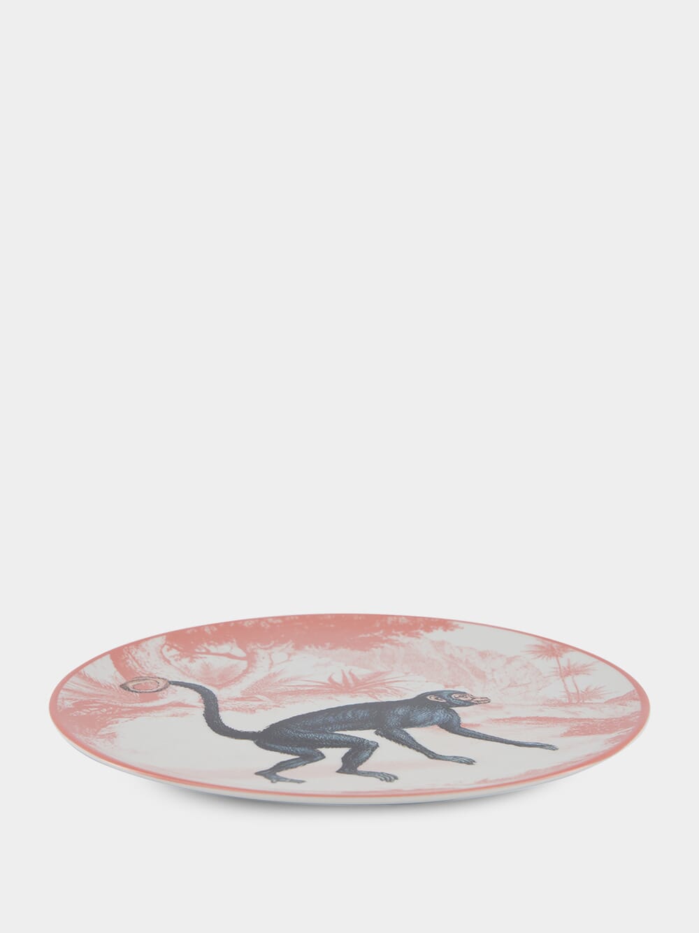 La Menagerie Ottomane Monkey Dinner plate