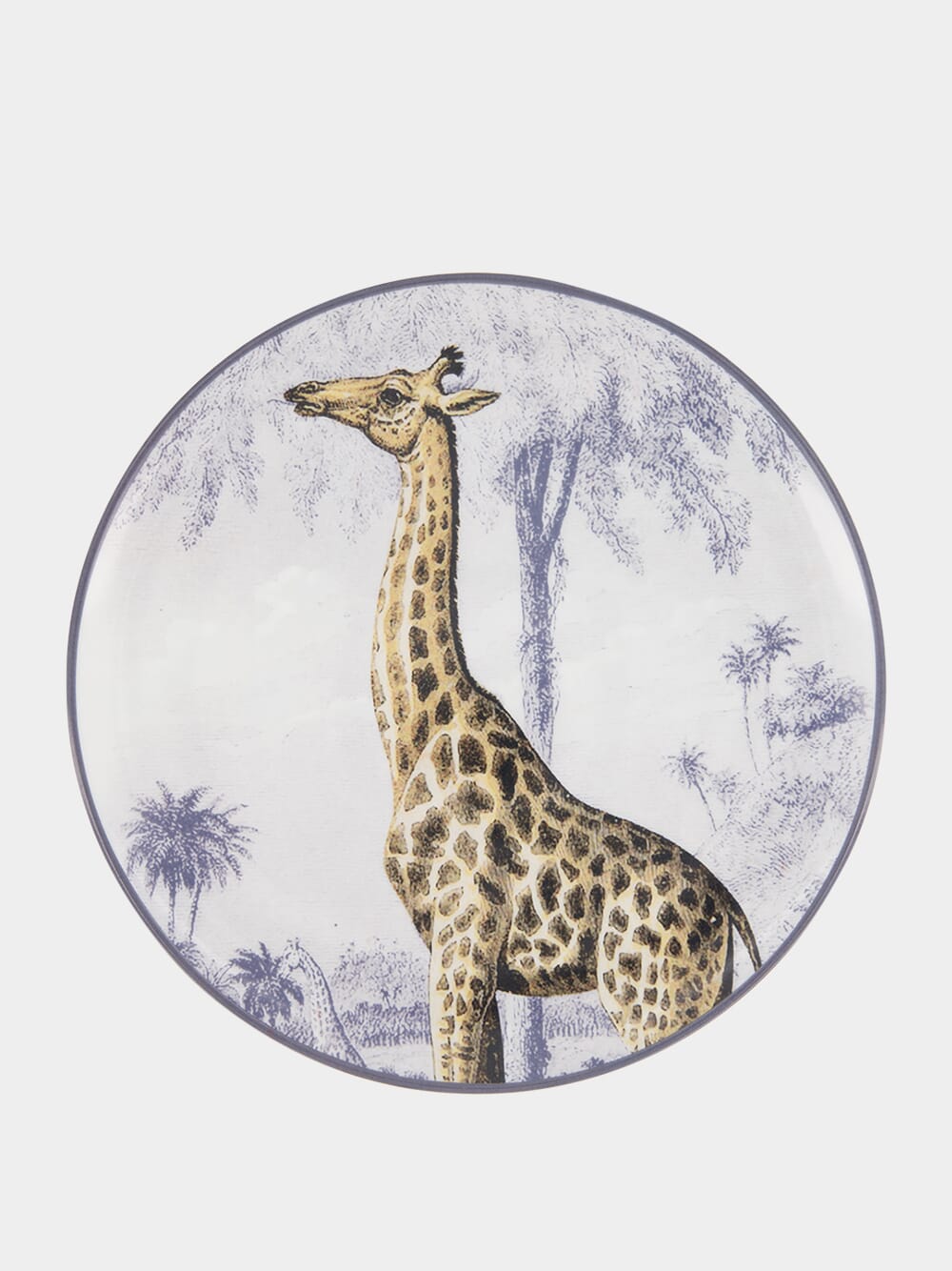 La Menagerie Ottomane Giraffe Dinner Plate