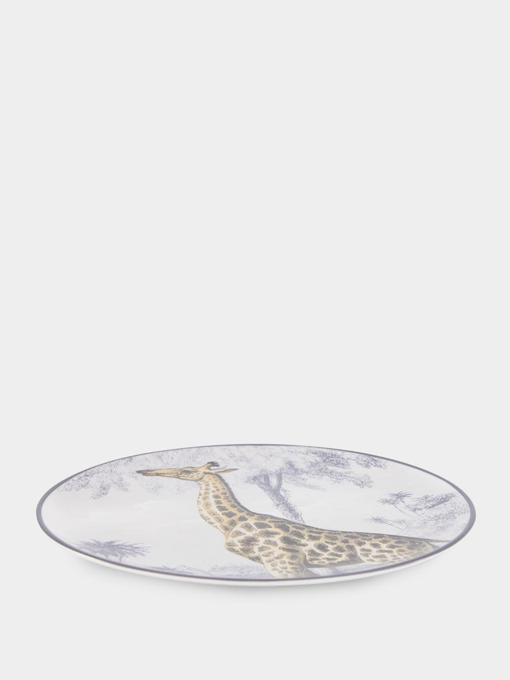 La Menagerie Ottomane Giraffe Dinner Plate