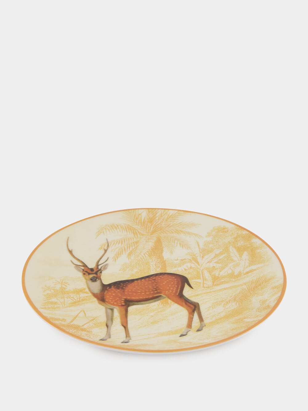 La Menagerie Ottomane Deer Dessert Plate