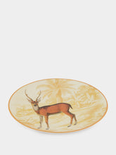 Les Ottomans La Menagerie Ottomane Deer Dessert Plate