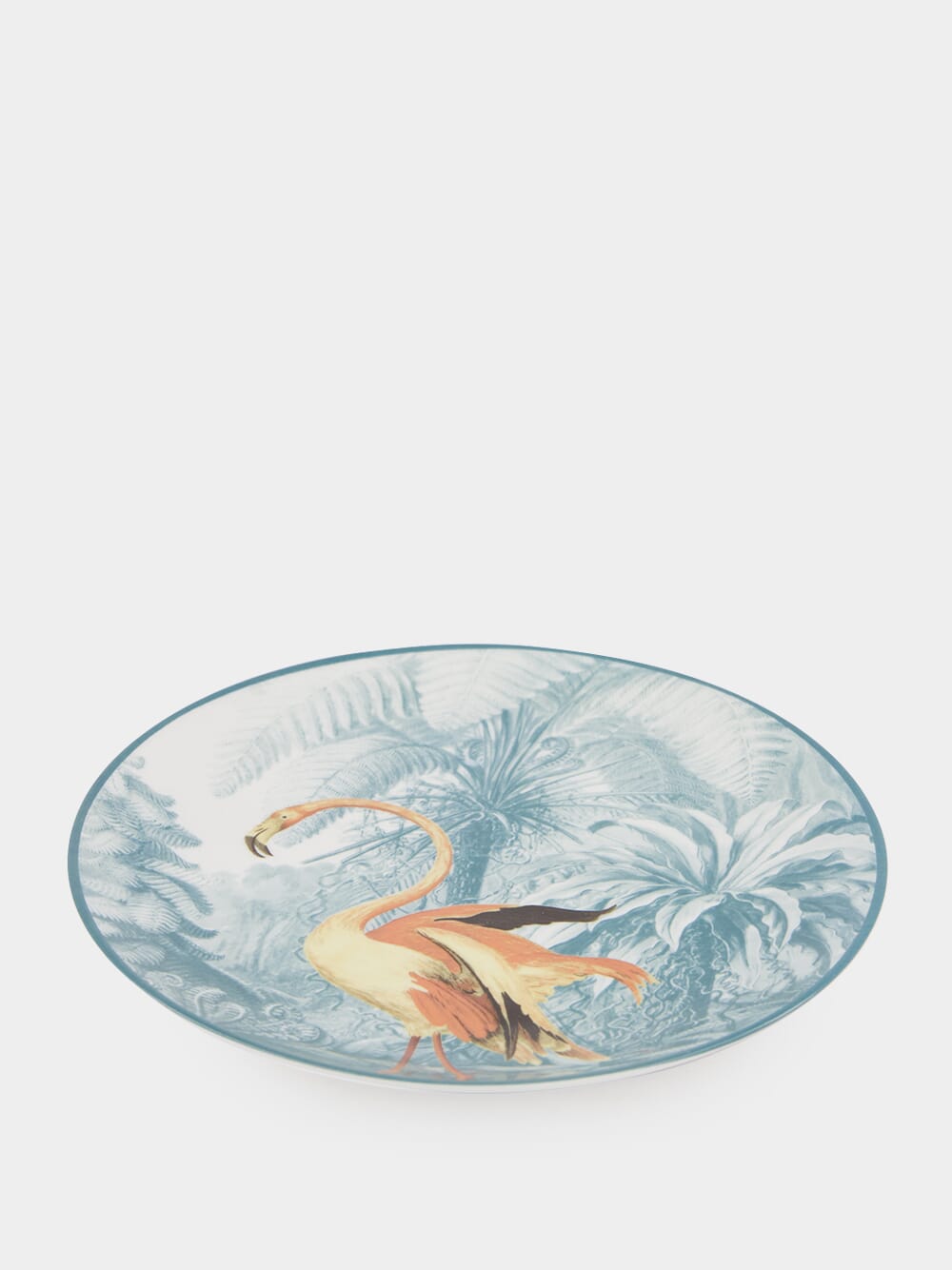 La Menagerie Ottomane Flamingo dessert plate