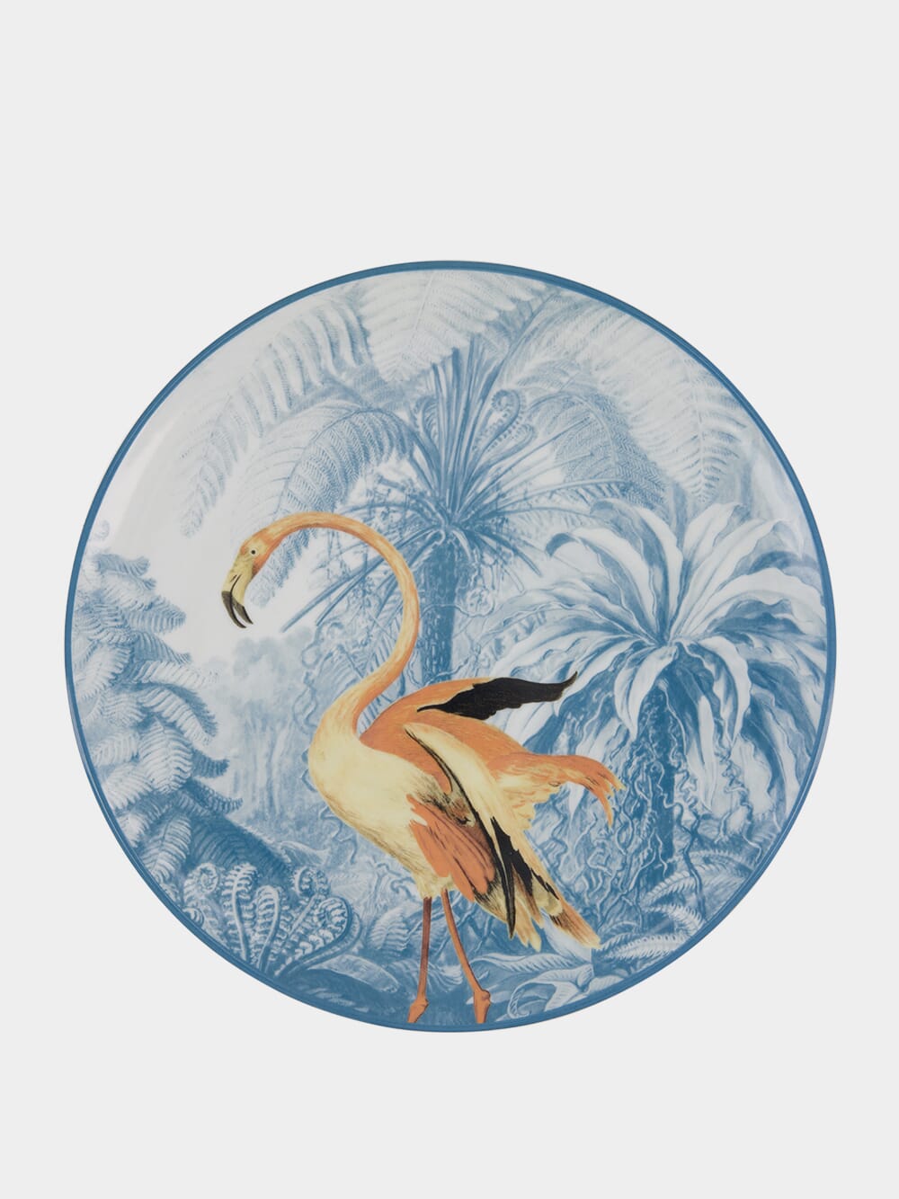 La Menagerie Ottomane Flamingo Dinner Plate