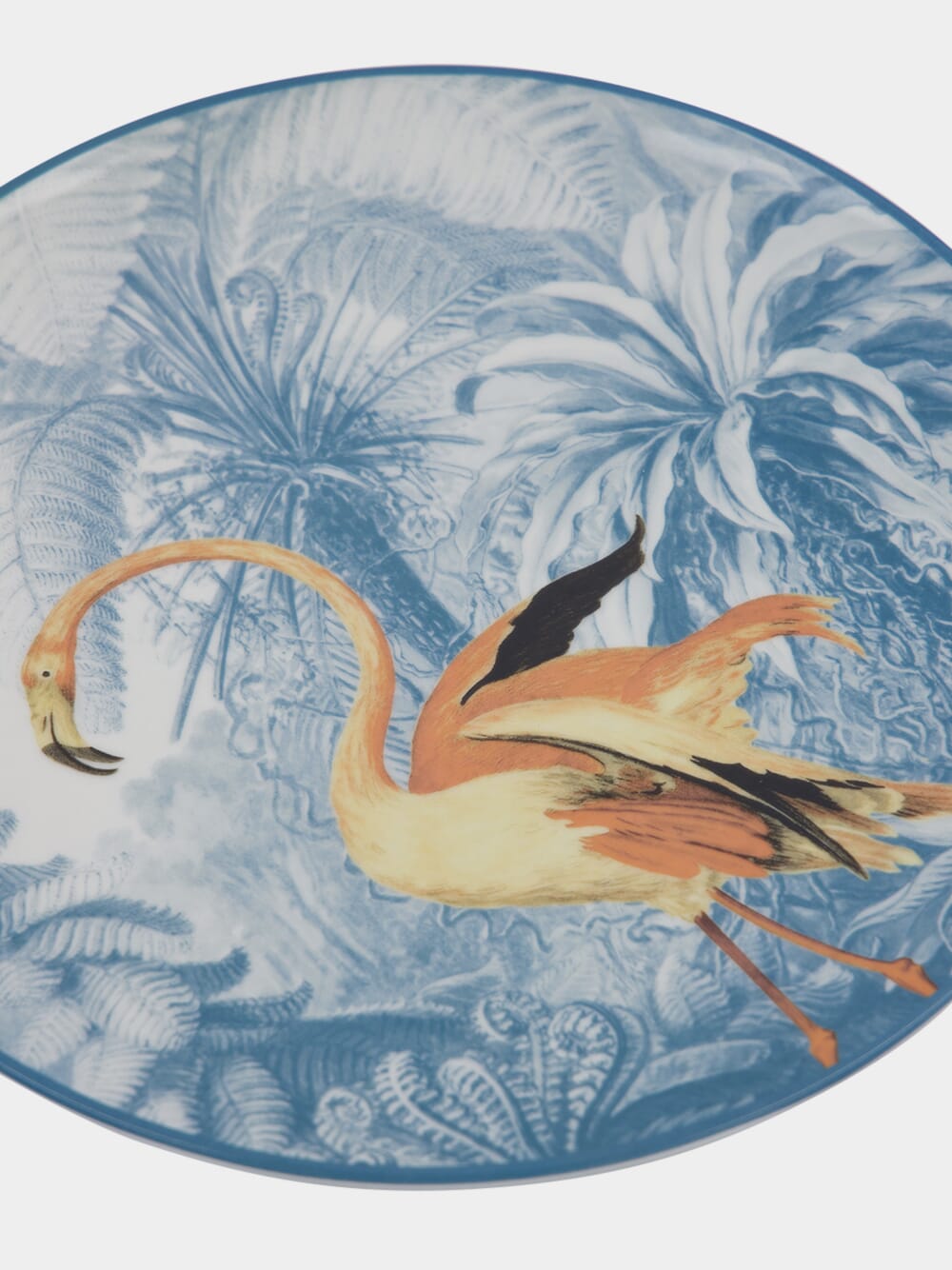 La Menagerie Ottomane Flamingo Dinner Plate