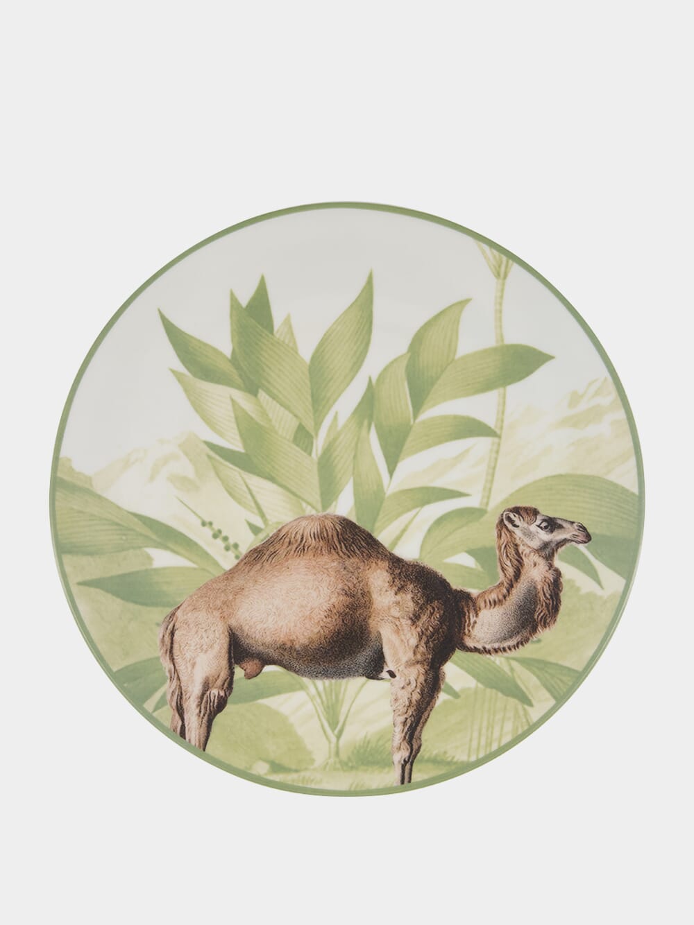 La Menagerie Ottomane Camel dinner plate