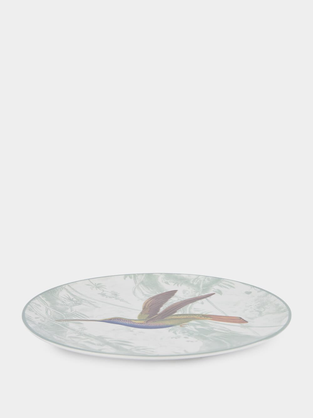 La Menagerie Ottomane Hummingbird Dinner plate