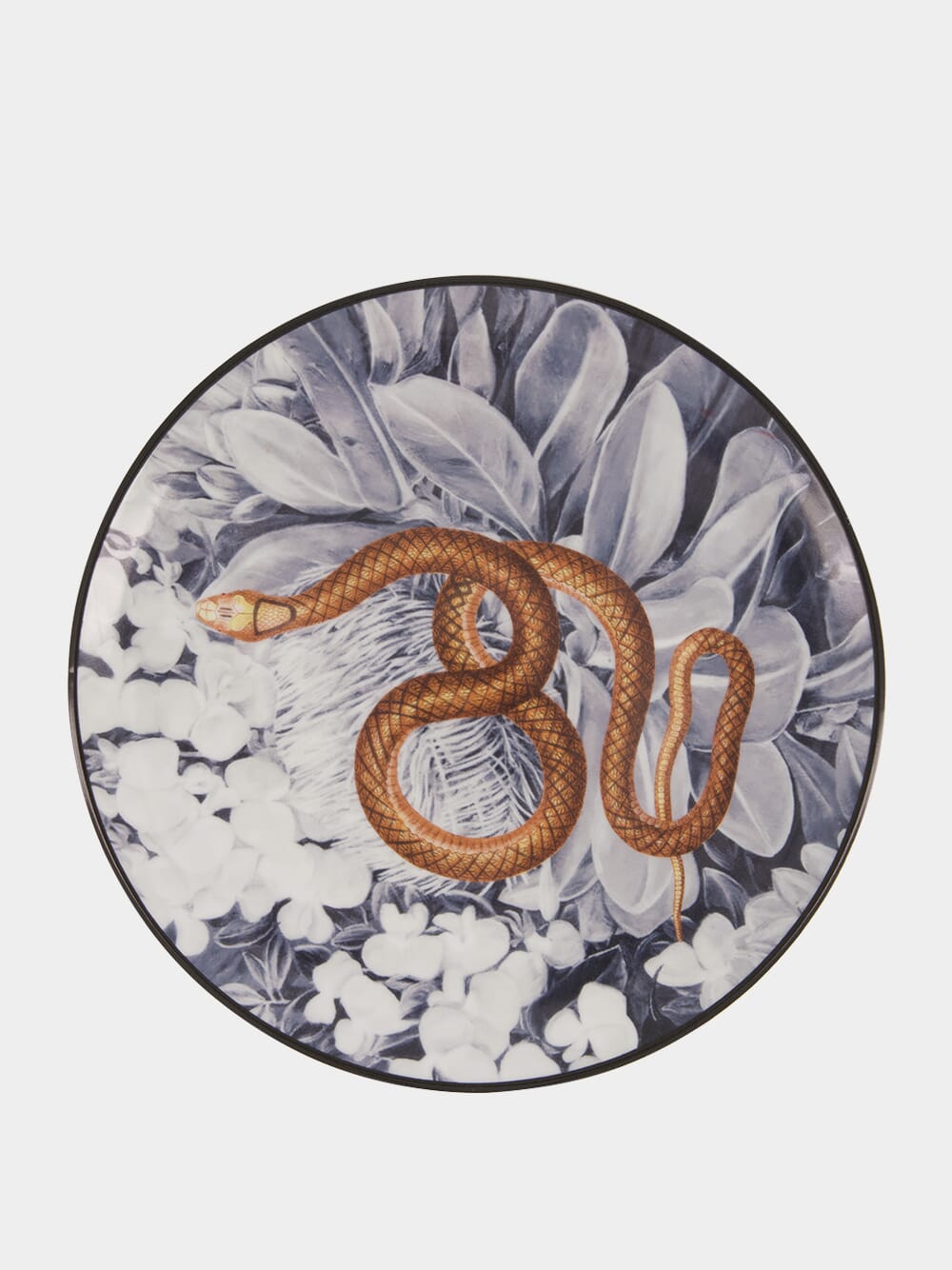 La Menagerie Ottomane Snake dinner plate