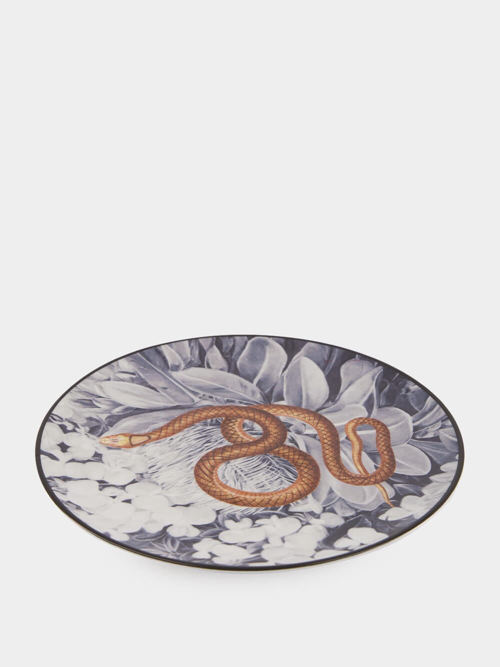 La Menagerie Ottomane Snake dinner plate