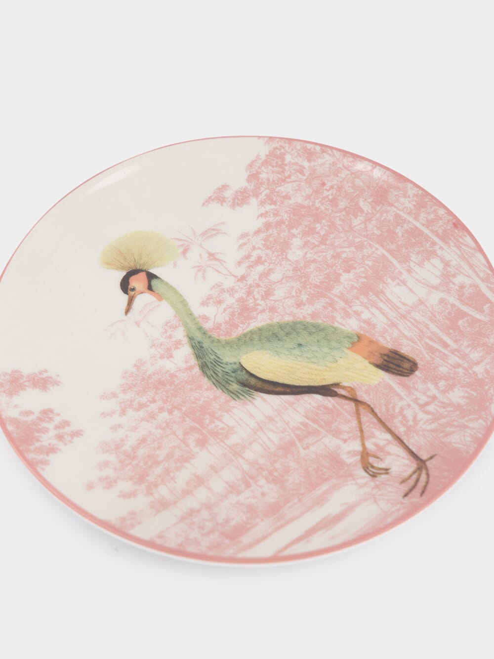 La Menagerie Ottomane Peacock Dessert Plate