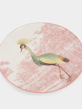 Les Ottomans La Menagerie Ottomane Peacock Dessert Plate