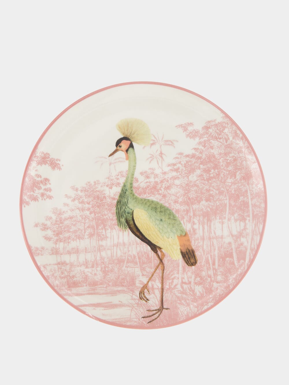 La Menagerie Ottomane Peacock Dinner Plate