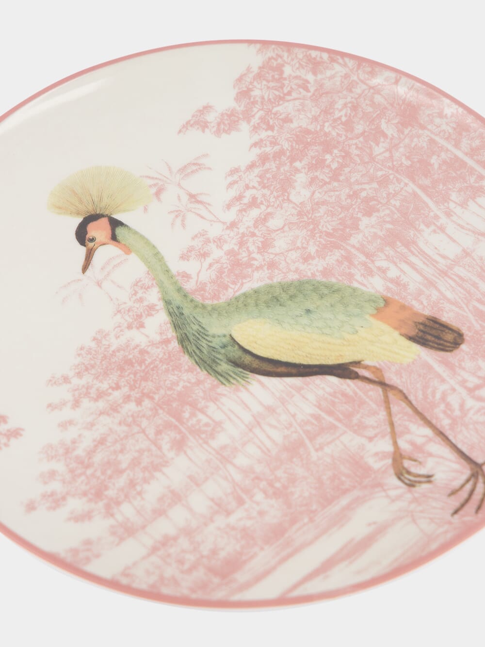 La Menagerie Ottomane Peacock Dinner Plate