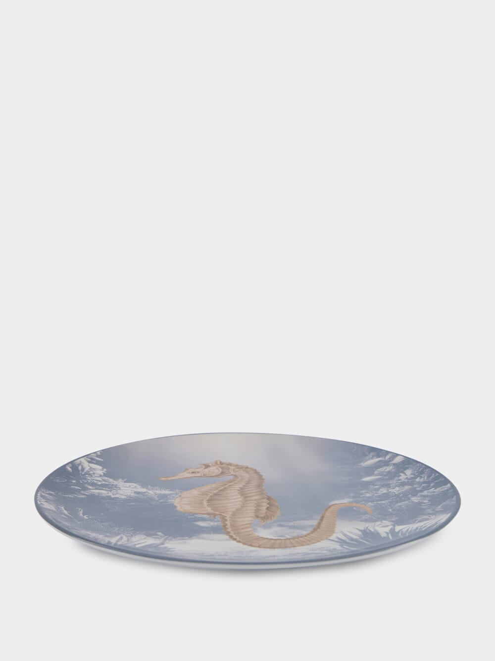 La Menagerie Ottoman Seahorse Dinner Plate