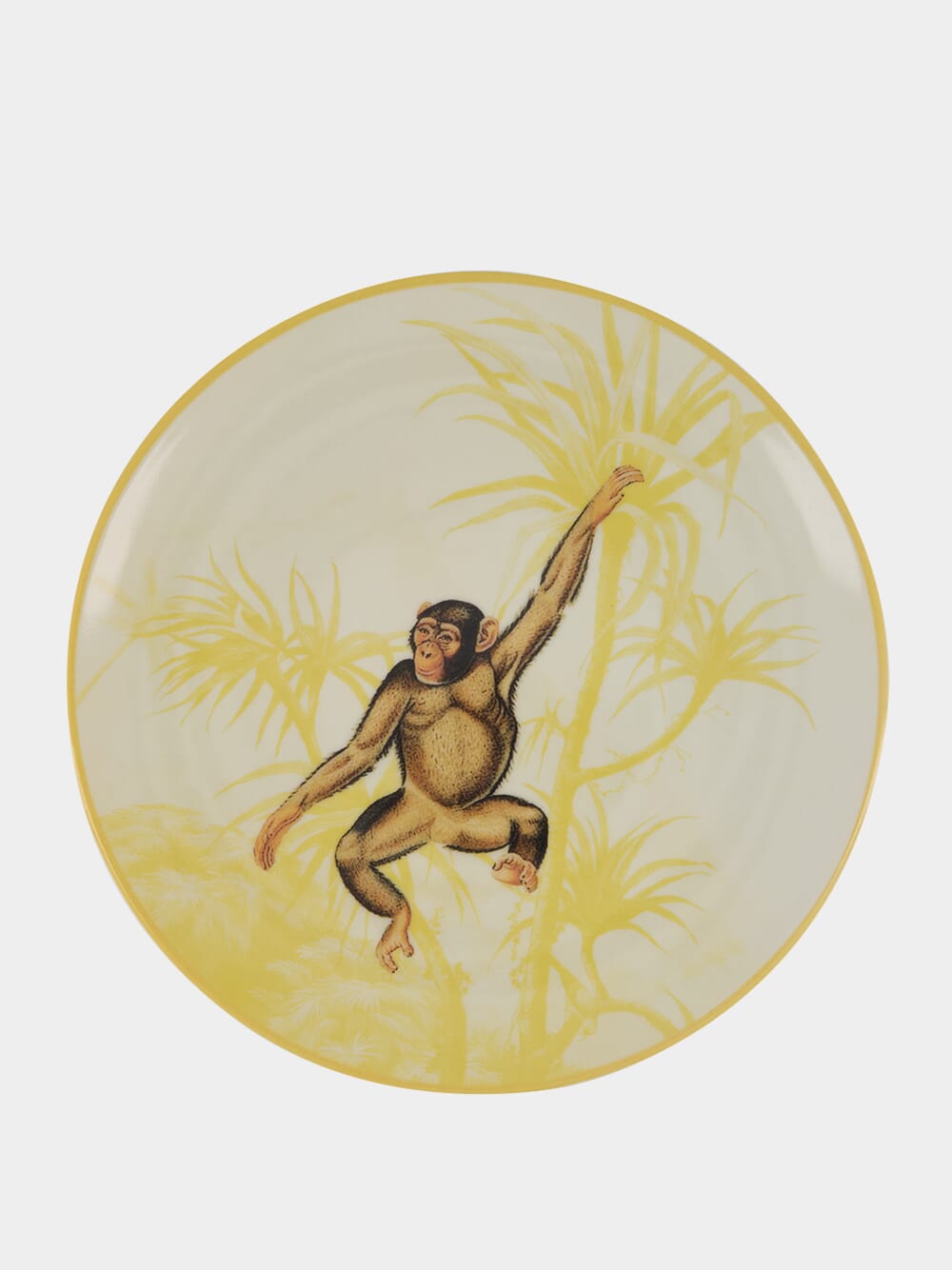 La Menagerie Ottomane Monkey Dessert plate