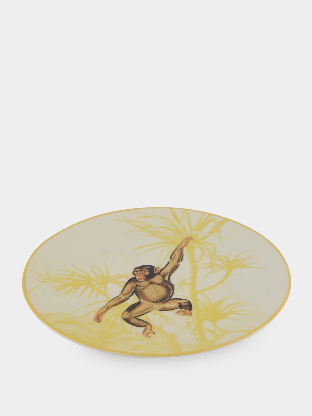 La Menagerie Ottomane Monkey Dessert plate