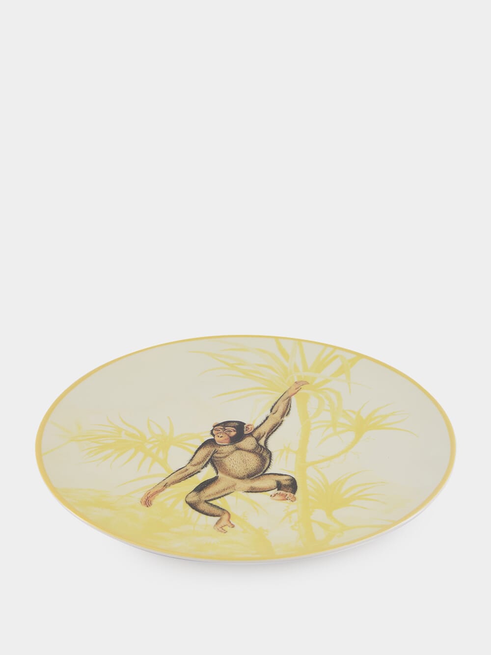 La Menagerie Ottomane Monkey Dinner plate