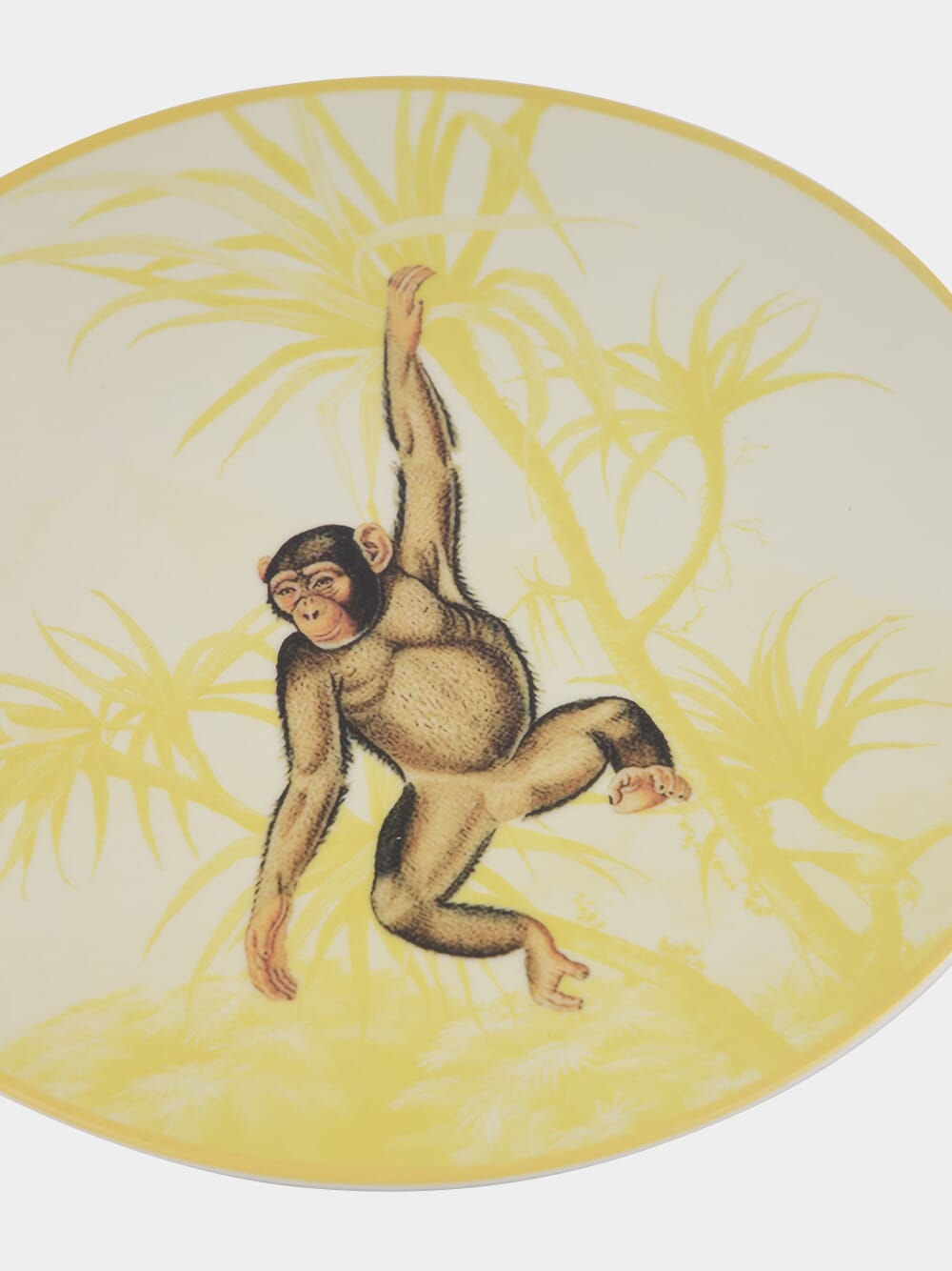 La Menagerie Ottomane Monkey Dinner plate