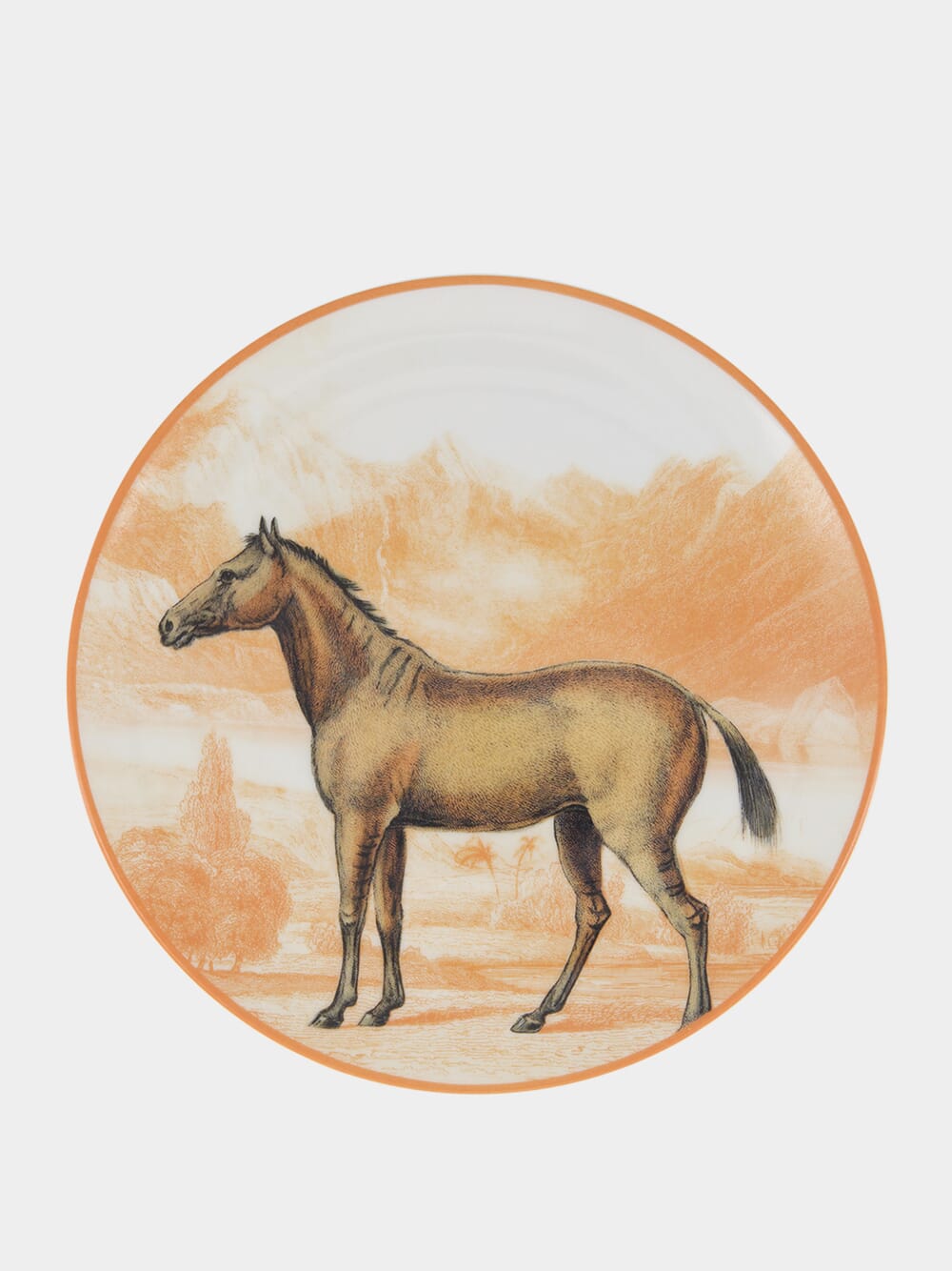 La Menagerie Ottoman Horse Dessert Plate